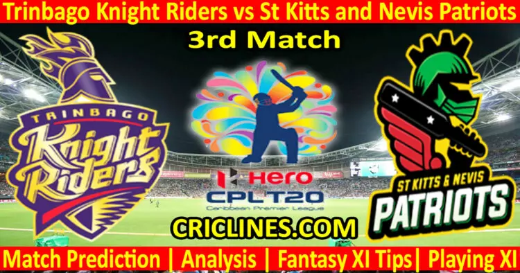 Today Match Prediction-TKR vs SNP-CPL T20 2023-3rd Match-Who Will Win