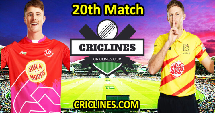 Today Match Prediction-Welsh Fire vs Trent Rockets-The Hundred League-2023-20th Match-Who Will Win