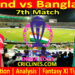 Today Match Prediction-ENG vs BAN-ODI Cricket World Cup Warm up 2023-7th Match-Who Will Win