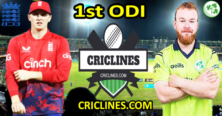 Today Match Prediction-England vs Ireland-1st ODI-2023-Dream11-Who Will Win Today