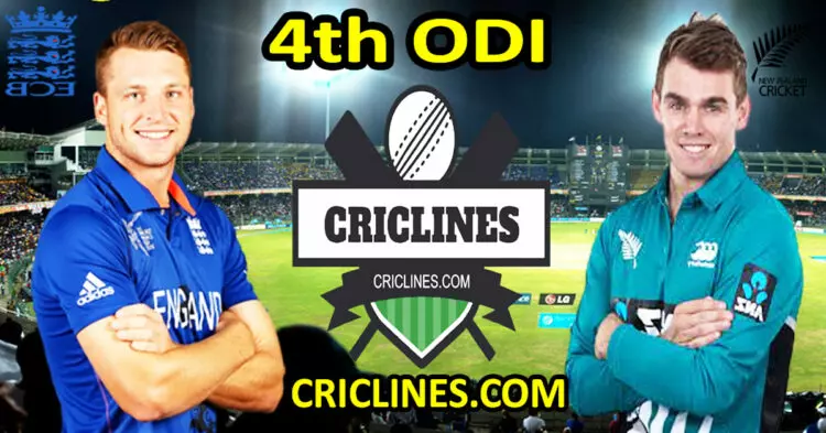 Today Match Prediction-England vs New Zealand-4th ODI-2023-Dream11-Who Will Win Today