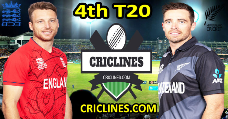 Today Match Prediction-England vs New Zealand-4th T20-2023-Dream11-Who Will Win Today