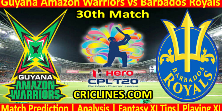 Today Match Prediction-GAW vs BRS-CPL T20 2023-30th Match-Who Will Win