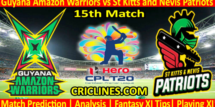 Today Match Prediction-GAW vs SNP-CPL T20 2023-15th Match-Who Will Win