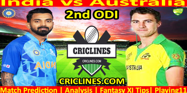 Today Match Prediction-IND vs AUS-Dream11-2nd ODI 2023-Who Will Win
