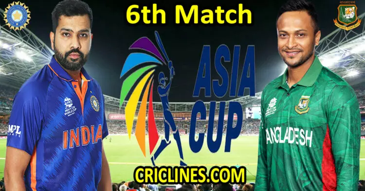 Today Match Prediction-IND vs BAN-Asia Cup 2023-6th Super Fours Match-Who Will Win