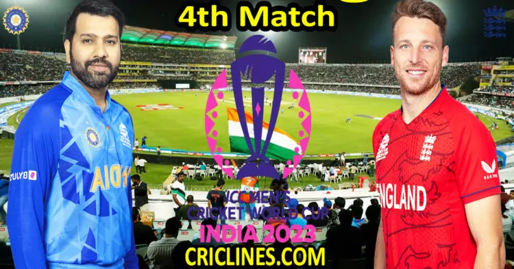 Today Match Prediction-India vs England-ODI Cricket World Cup Warm up 2023-4th Match-Who Will Win