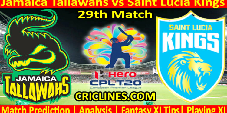 Today Match Prediction-JTS vs SLK-CPL T20 2023-29th Match-Who Will Win