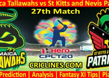 Today Match Prediction-JTS vs SNP-CPL T20 2023-27th Match-Who Will Win