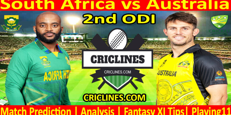Today Match Prediction-SA vs AUS-Dream11-2nd ODI Match-2023-Who Will Win