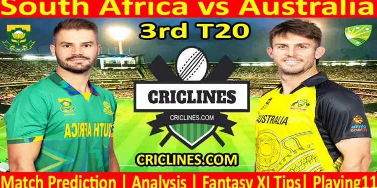 Today Match Prediction-SA vs AUS-Dream11-3rd T20 Match-2023-Who Will Win