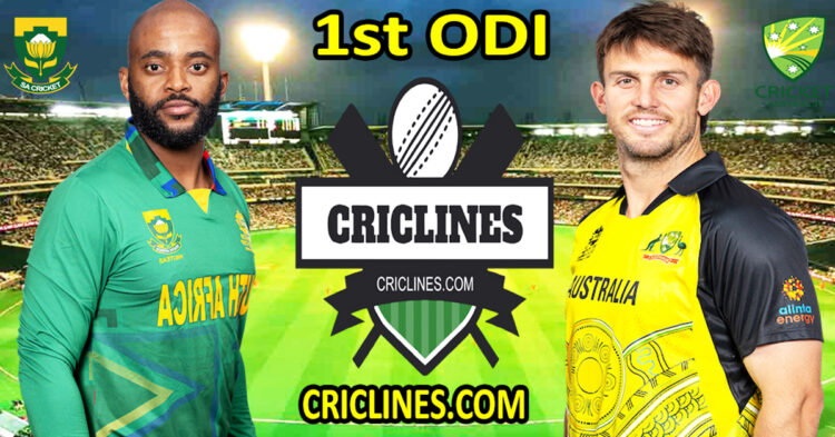 Today Match Prediction-South Africa vs Australia-Dream11-1st ODI Match-2023-Who Will Win