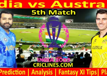 Today Match Prediction-IND vs AUS-ODI Cricket World Cup 2023-5th Match-Who Will Win