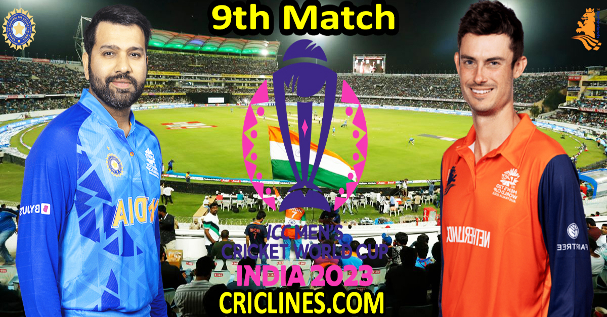 Today Match Prediction-India vs Netherlands-ODI Cricket World Cup Warm up 2023-9th Match-Who Will Win