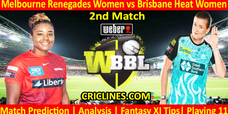 Today Match Prediction-MRSW vs BBHW-WBBL T20 2023-2nd Match-Who Will Win