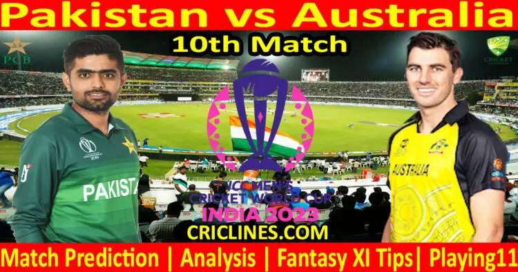 Today Match Prediction-PAK vs AUS-ODI Cricket World Cup Warm up 2023-10th Match-Who Will Win