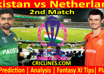 Today Match Prediction-PAK vs NET-ODI Cricket World Cup 2023-2nd Match-Who Will Win