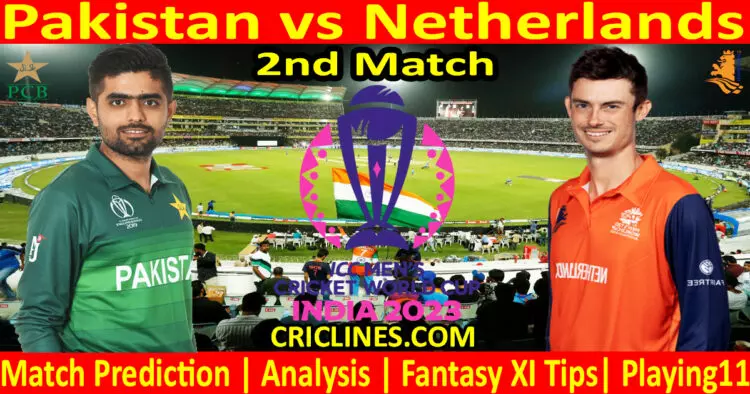 Today Match Prediction-PAK vs NET-ODI Cricket World Cup 2023-2nd Match-Who Will Win