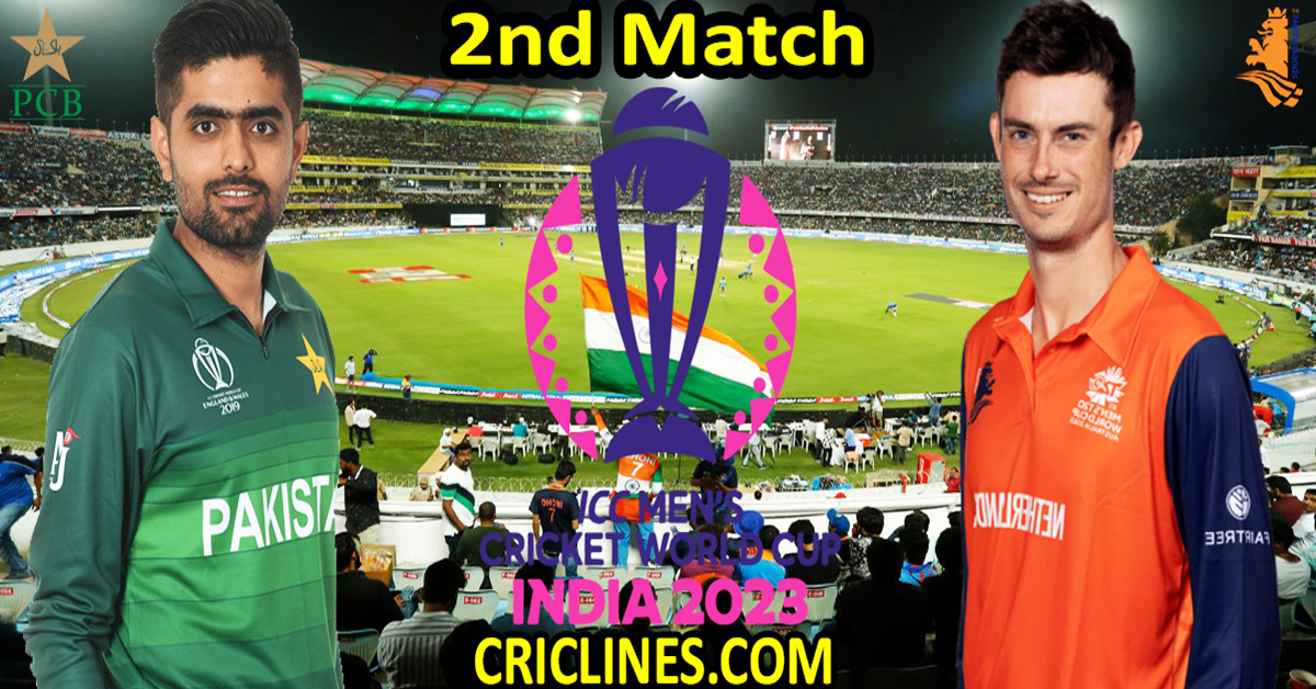 In The Present Day Match Prediction Pak Vs Net Odi Cricket World Cup 2023 2nd Match Who Will Win 5198