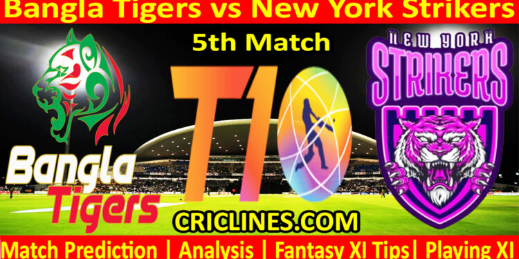 Today Match Prediction-BTS vs NYS-Dream11-Abu Dhabi T10 League-2023-5th Match-Who Will Win