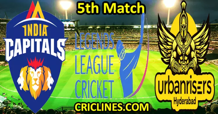 Today Match Prediction-ICS vs URH-Dream11-Legend League 2023-LLC T20-5th Match-Who Will Win