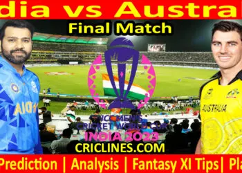 Today Match Prediction-India vs Australia-ODI Cricket World Cup 2023-Final Match-Who Will Win