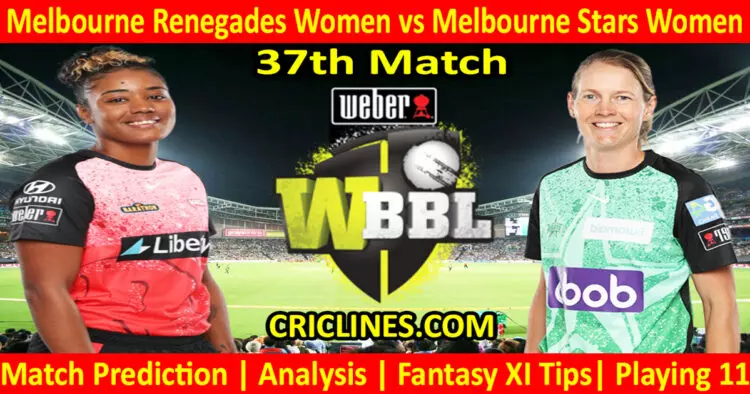 Today Match Prediction-MLRW vs MLSW-WBBL T20 2023-37th Match-Who Will Win