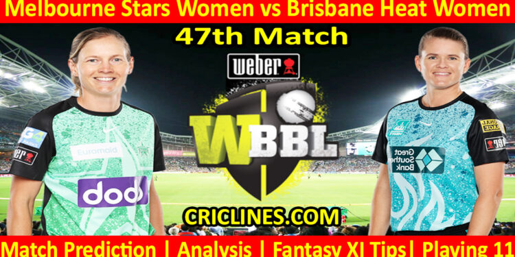 Today Match Prediction-MLSW vs BBHW-WBBL T20 2023-47th Match-Who Will Win
