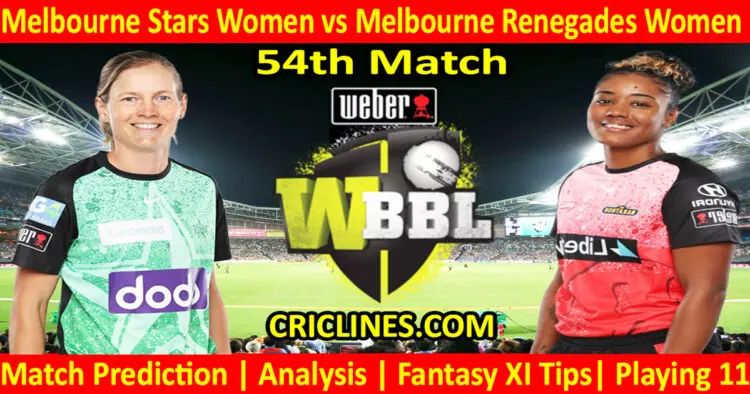 Today Match Prediction-MLSW vs MLRW-WBBL T20 2023-54th Match-Who Will Win