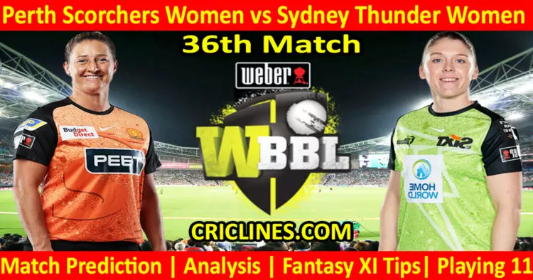 Today Match Prediction-PRSW vs SYTW-WBBL T20 2023-36th Match-Who Will Win