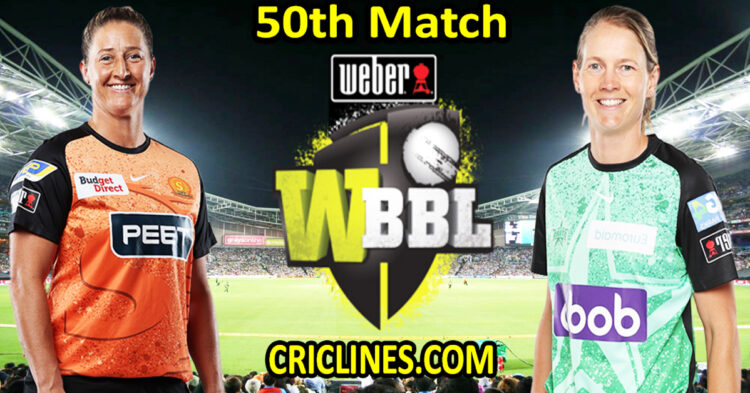 Today Match Prediction-Perth Scorchers Women vs Melbourne Stars Women-WBBL T20 2023-50th Match-Who Will Win