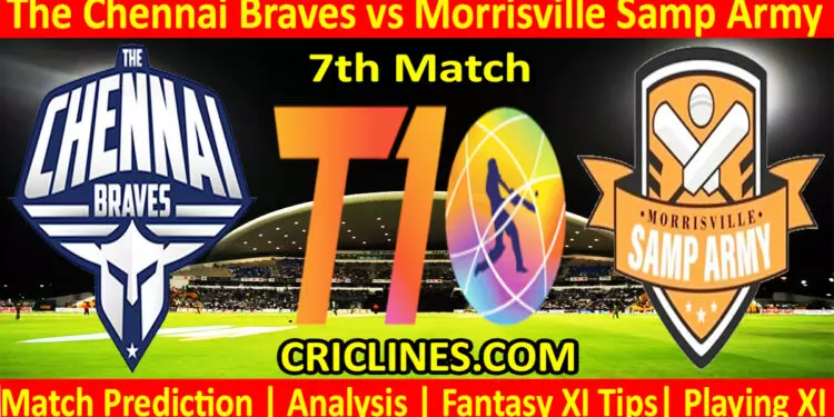 Today Match Prediction-TCB vs MSA-Dream11-Abu Dhabi T10 League-2023-7th Match-Who Will Win