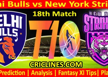 Today Match Prediction-DBS vs NYS-Dream11-Abu Dhabi T10 League-2023-18th Match-Who Will Win