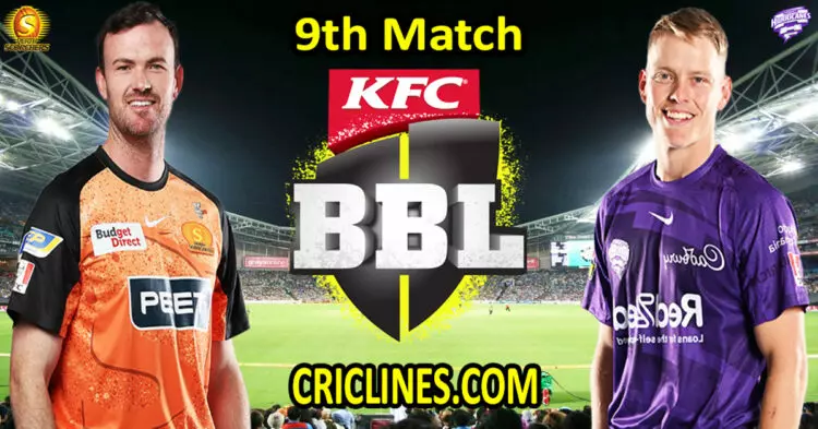 Today Match Prediction-Perth Scorchers vs Hobart Hurricanes-Dream11-BBL T20 2023-24-9th Match-Who Will Win