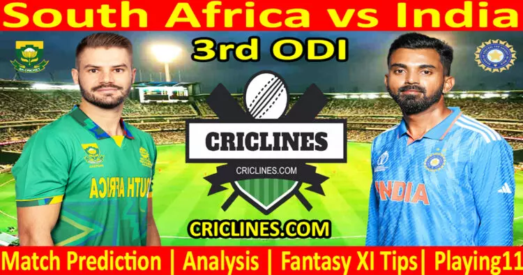Today Match Prediction-SA vs IND-Dream11-3rd ODI Match-2023-Who Will Win