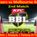 Today Match Prediction-SYS vs MLR-Dream11-BBL T20 2023-24-2nd Match-Who Will Win