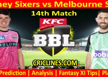 Today Match Prediction-SYS vs MLS-Dream11-BBL T20 2023-24-14th Match-Who Will Win