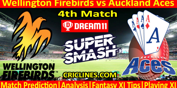 Today Match Prediction-WF vs AA-Dream11-Super Smash T20 2023-24-4th Match-Who Will Win