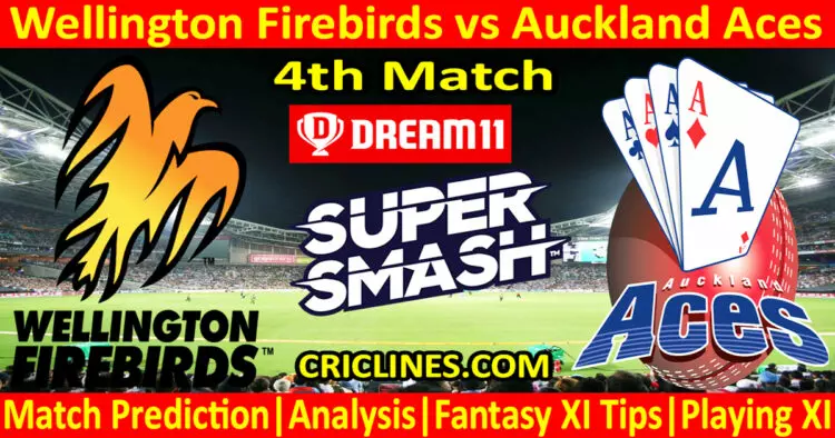 Today Match Prediction-WF vs AA-Dream11-Super Smash T20 2023-24-4th Match-Who Will Win