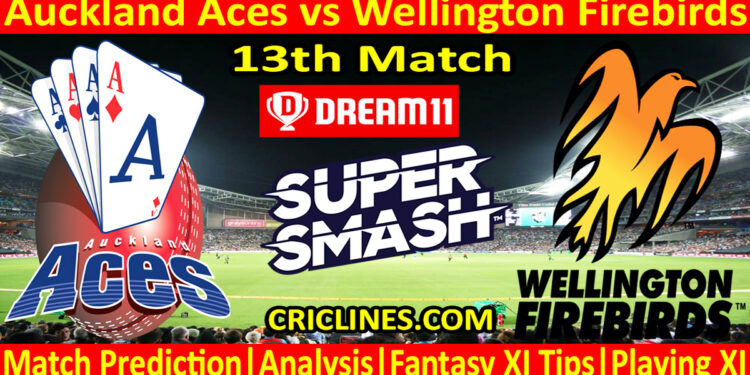 Today Match Prediction-AA vs WF-Dream11-Super Smash T20 2023-24-13th Match-Who Will Win