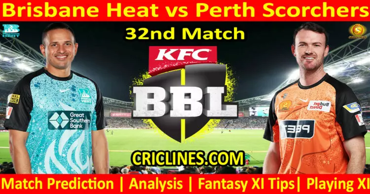Today Match Prediction-BBH vs PRS-Dream11-BBL T20 2023-24-32nd Match-Who Will Win