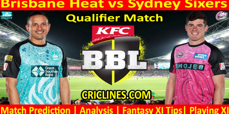Today Match Prediction-BBH vs SYS-Dream11-BBL T20 2023-24-Qualifier Match-Who Will Win