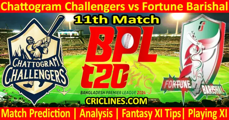 Today Match Prediction-CCS vs FB-Dream11-BPL T20-2024-11th Match-Who Will Win