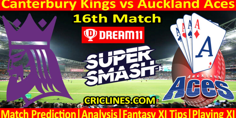 Today Match Prediction-CK vs AA-Dream11-Super Smash T20 2023-24-16th Match-Who Will Win