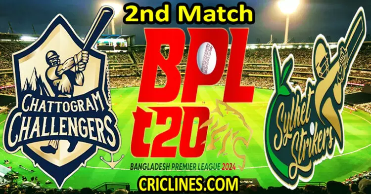 Today Match Prediction-Chattogram Challengers vs Sylhet Strikers-Dream11-BPL T20-2024-2nd Match-Who Will Win
