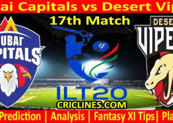Today Match Prediction-DC vs DV-IL T20 2024-17th Match-Who Will Win