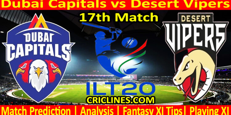 Today Match Prediction-DC vs DV-IL T20 2024-17th Match-Who Will Win