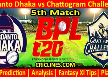 Today Match Prediction-DD vs CCS-Dream11-BPL T20-2024-5th Match-Who Will Win