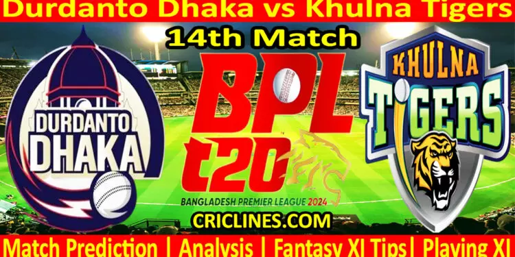 Today Match Prediction-DD vs KT-Dream11-BPL T20-2024-14th Match-Who Will Win