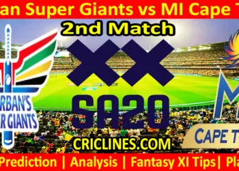 Today Match Prediction-DSG vs MICT-SA20 T20 2024-Dream11-2nd Match-Who Will Win